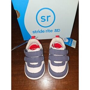 Stride Rite 360 Hayden‎ Sneaker 3M Blue Red New In Box